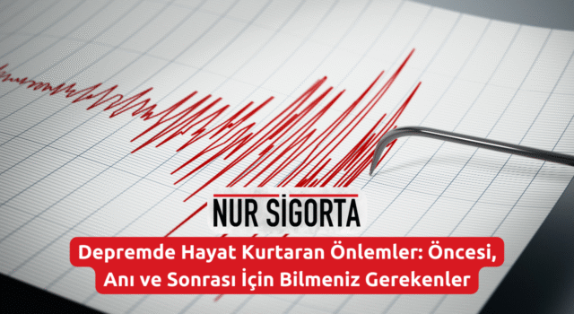 Depremde Hayat Kurtaran Önlemler Öncesi, Anı ve Sonrası İçin Bilmeniz Gerekenler