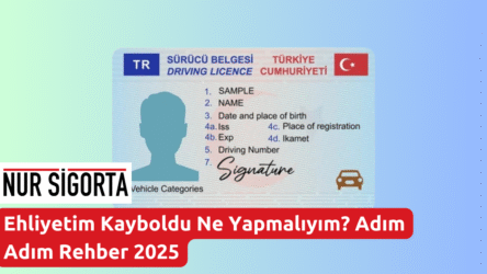Ehliyetim Kayboldu Ne Yapmalıyım Adım Adım Rehber 2025